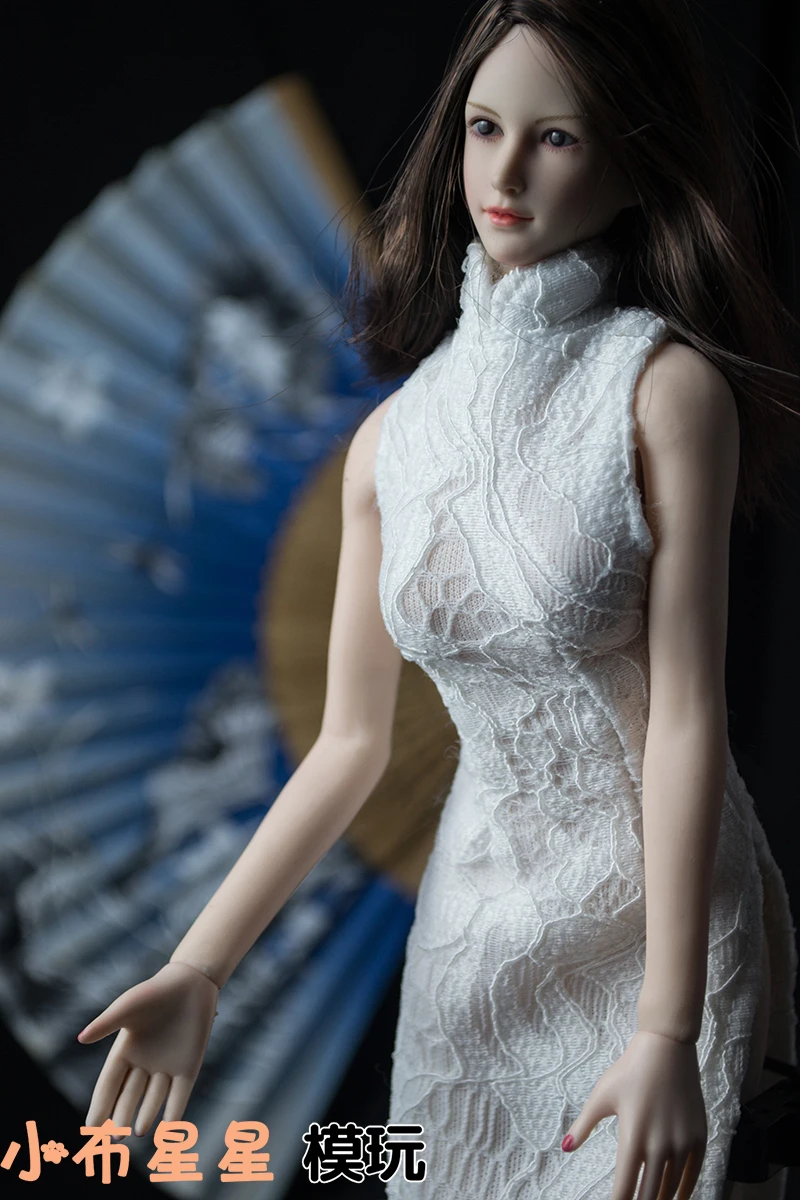 

FT005 1:6 Scale Gril Sexy Hollowed Dress Clothes for 12'' Seamless Action Figure Body Accessory
