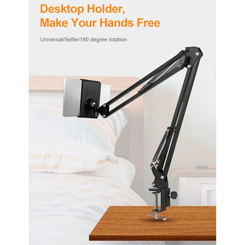Консольный кронштейн настольный регулируемый держатель для телефона
