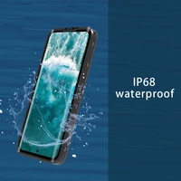 ip68 water proof phone case for samsung galaxy s20 ultra s10 plus s10e s9 s8 note 8 9 real waterproof case full protection cover