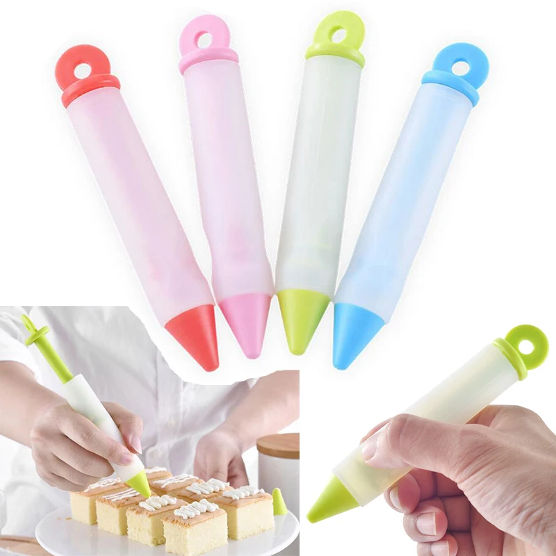 Силиконовая ручка для пищевых продуктов пистолет крема фотография торта форма