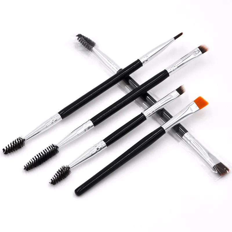 Duals Sided Multipurpose Brow Brush Eyebrow Eye Shadow Nose Makeup New Fashion Women Girl Ladies J3 | Красота и здоровье