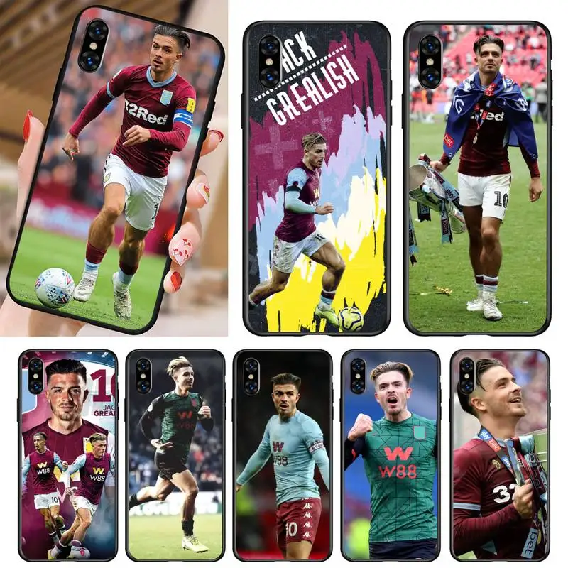 

Jack Grealish Phone Case For Iphone 5 5s se 6 6s 7 8 11 12 X Xs Xr Pro Plus Max Mini