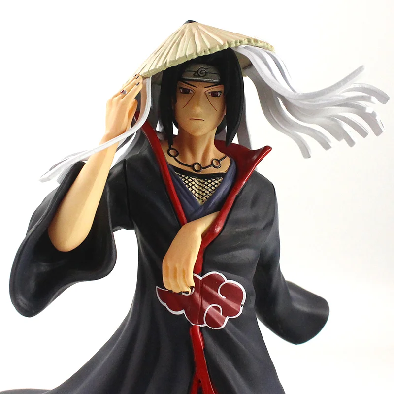 

30cm Uchiha Itachi Bamboo Hat Ver. GK Statue PVC Figure Collectible Model Toy