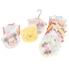 Детский нагрудник Disney, водонепроницаемый нагрудник из ЭВА, без рукавов, с мультяшным рисунком, регулируемый Фартук для кормления