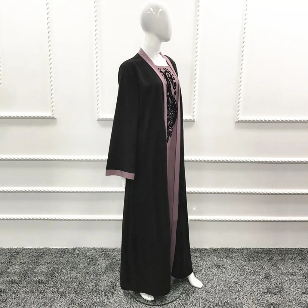 Abayas для женщин мусульманская длинная абайя красивые мусульманские платья