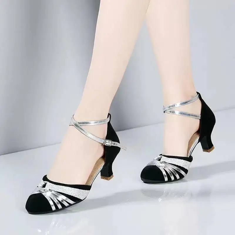 Женские сексуальные туфли для латиноамериканских танцев женские