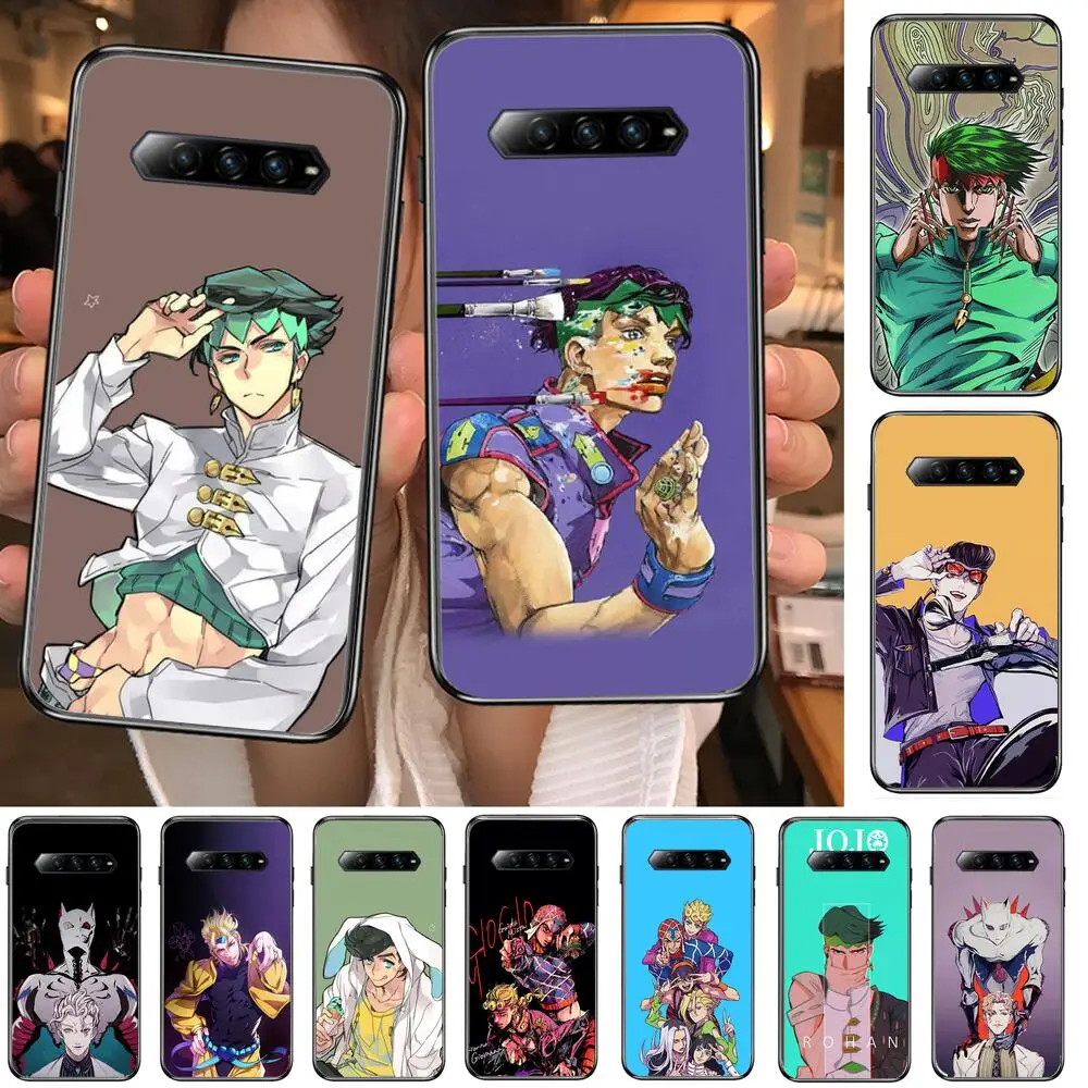 

JoJo's Bizarre Adventure case Anime Phone Case For xiaomi Black Shark 2 3 3s 4 Pro Helo Black Cover Silicone Back Prett