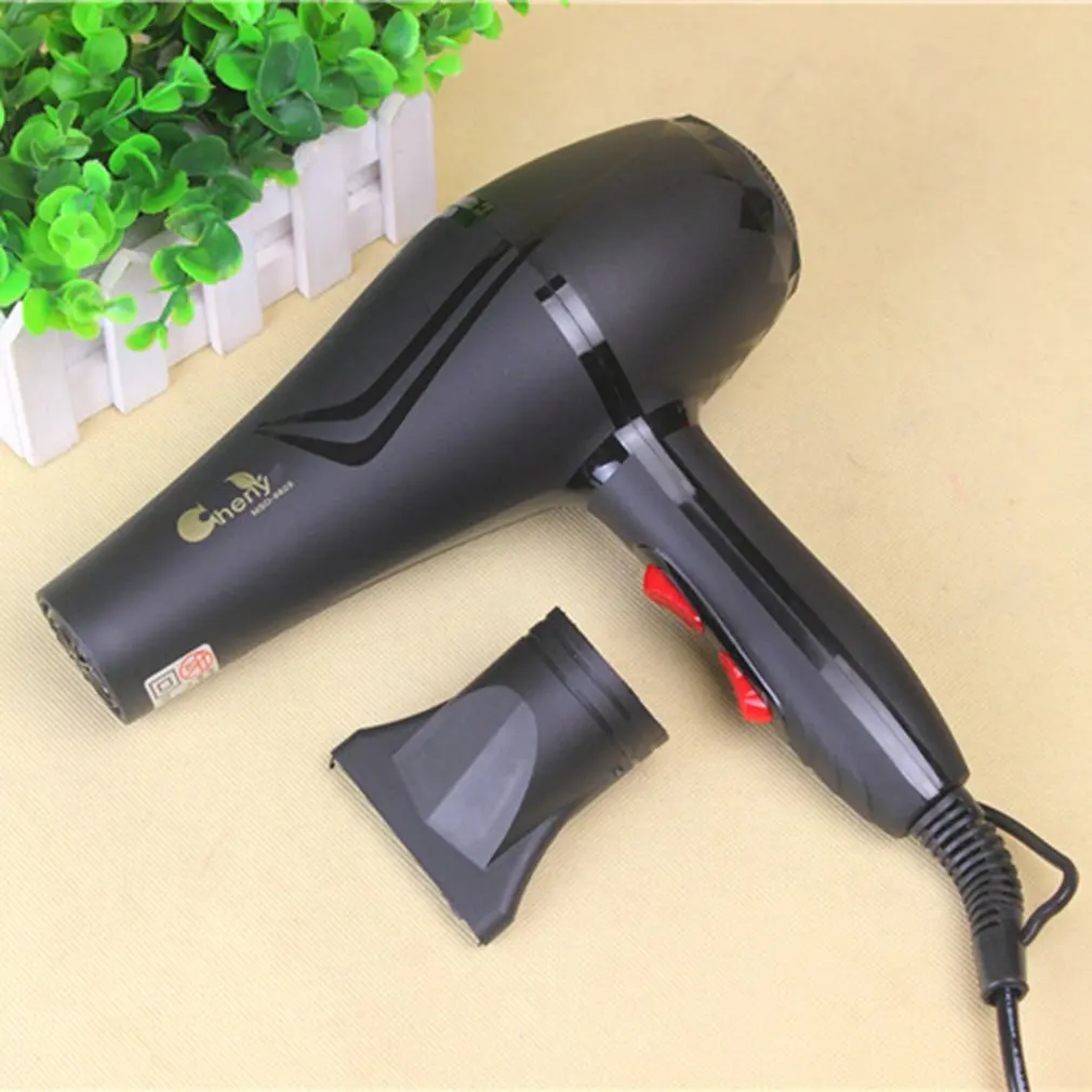 

2500W High Quality Hair Dryer High-power Professional Hair Blow Dryer Black Heat Speed Blower Dry Watt Hair Care