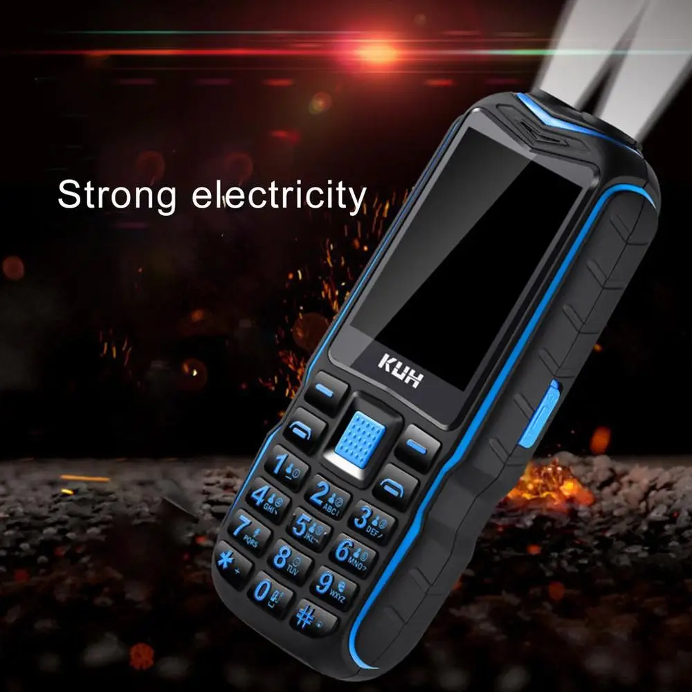 2 4 дюймов Двойная карта двойной режим ожидания Gsm большие слова громкий старый