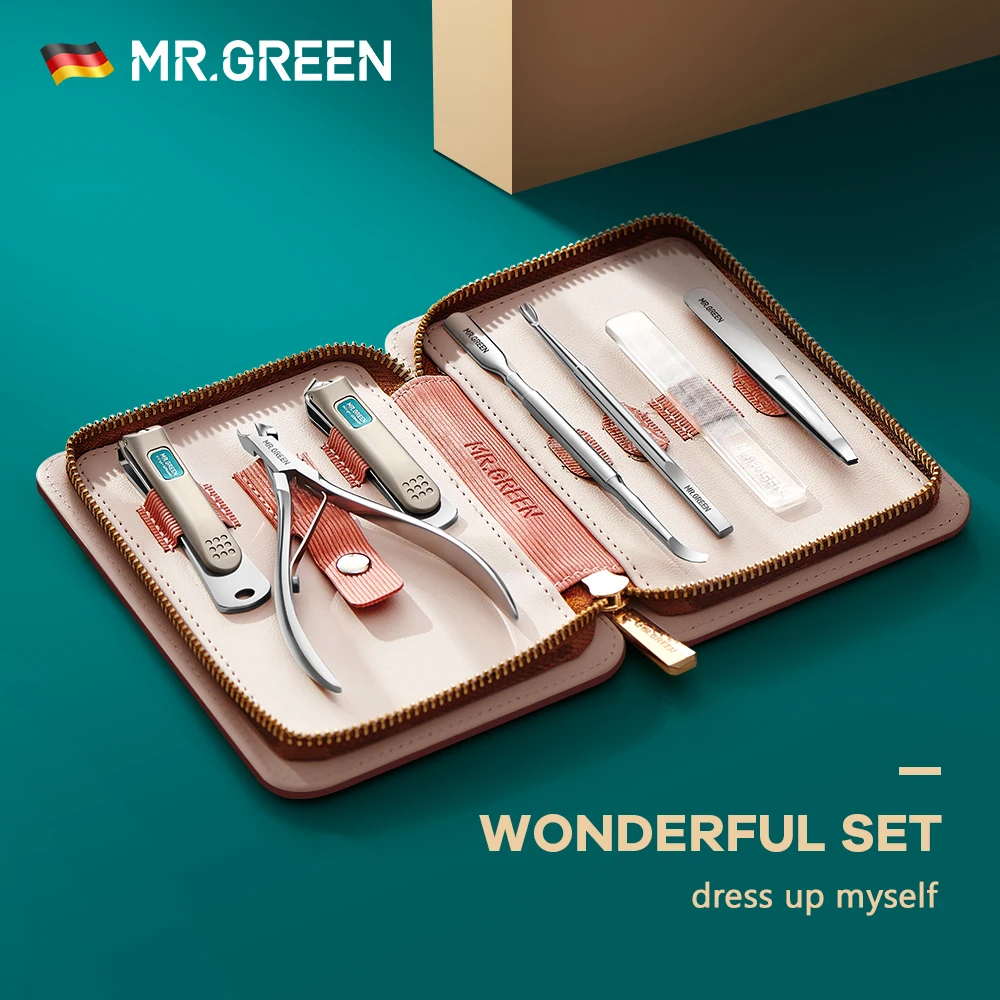 

Набор кусачек для педикюра MR.GREEN, острые щипцы для ухода за ногтями, профессиональный маникюр для мужчин и женщин, подарок для педикюра