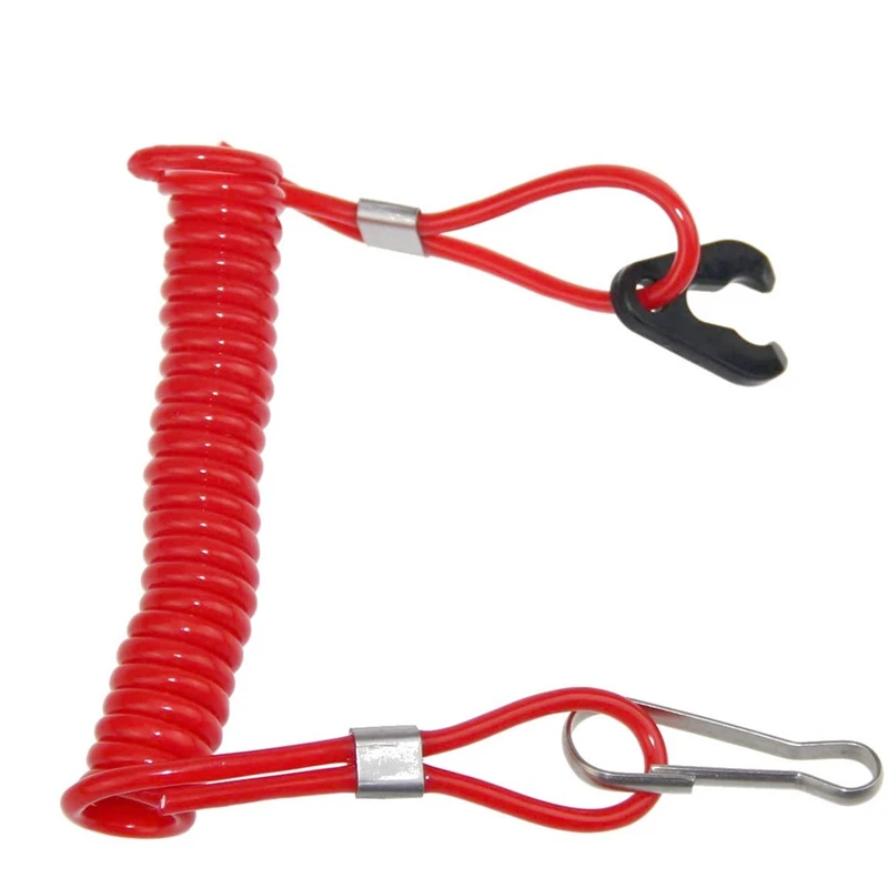 

Outboard Cut Off Switch, for Yamaha Tohatsu Tether Emergency Kill Stop Switch Safety Tether Lanyard Protect