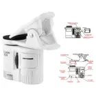 Адаптер с регулируемым фокусирующим Универсальный 9595 Вт 60X мини мобильный телефон микроскоп с зажимом светодиодный УФ лампы увеличительное Стекло 60 раз лупа