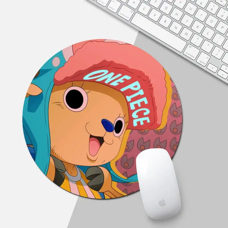 

One Piece Luffy Laptop Computer Mousepad Desk Table Protect Game Office Work Round Mouse Mat pad Laptop Cushion