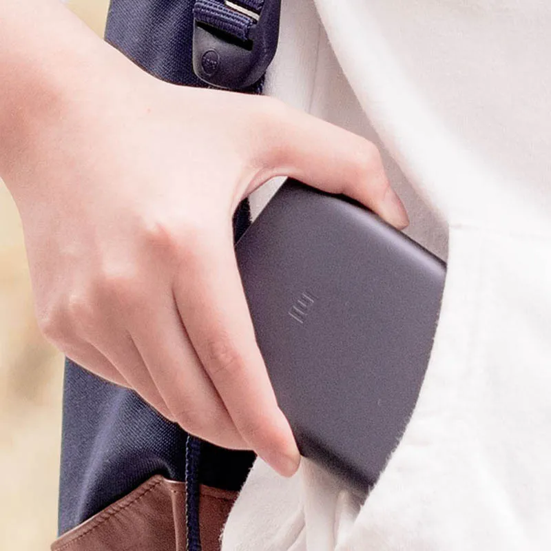 Внешний аккумулятор Xiaomi Power Bank 2 Mi портативное зарядное устройство 10000 мАч Micro USB