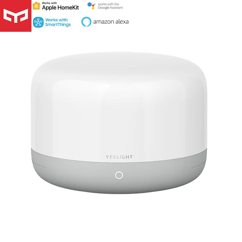 Йи светильник Smart LED ночники D2 цветной Ночной Настольная лампа мягкий яркий