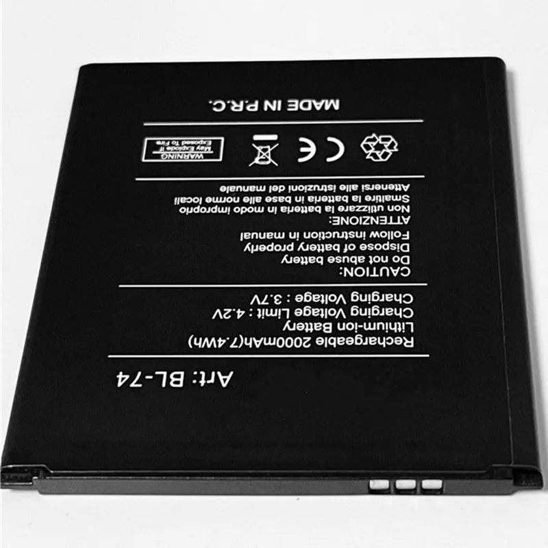 3 7 V 2000 мА/ч арт: BL 74 для NGM Harley Davidson Батарея|2000mah 3.7v|battery forbattery 2000mah |