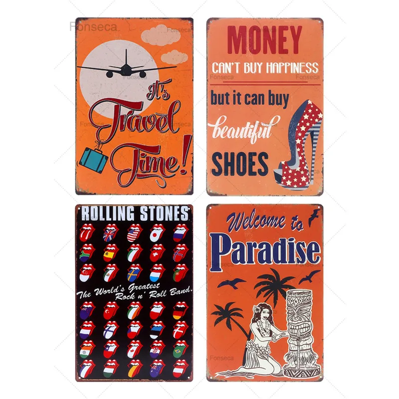 Винтажные металлические жестяные знаки для верховой езды домашний декор кафе