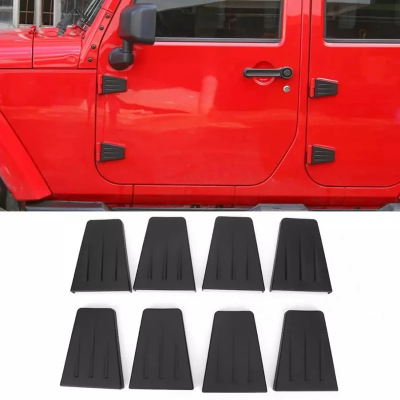 8 шт Накладка для дверных петель отделкой автомобильные аксессуары подходят Jeep