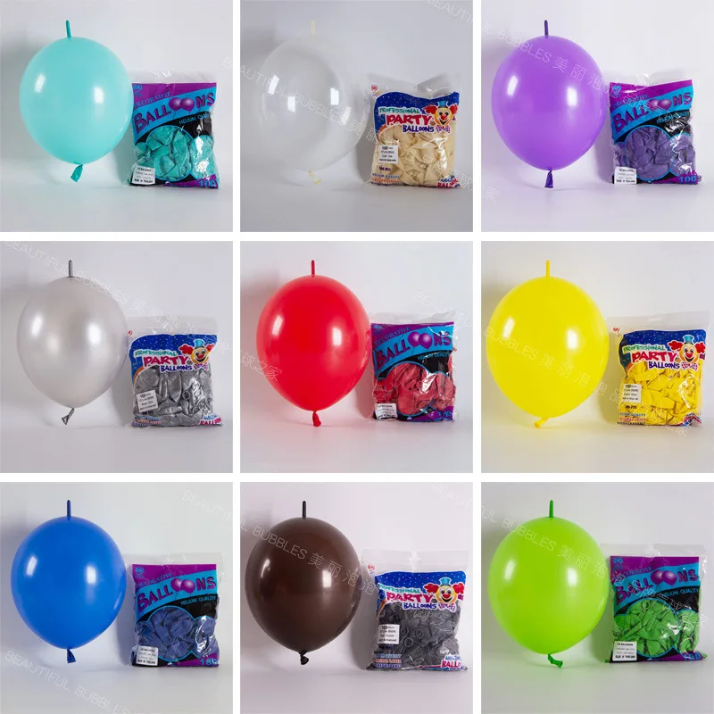 

20PCSLarge 12-inch Tail Balloon Anniversary Wedding Birthday Decoration Supplies Bar KTV Boys and Girls