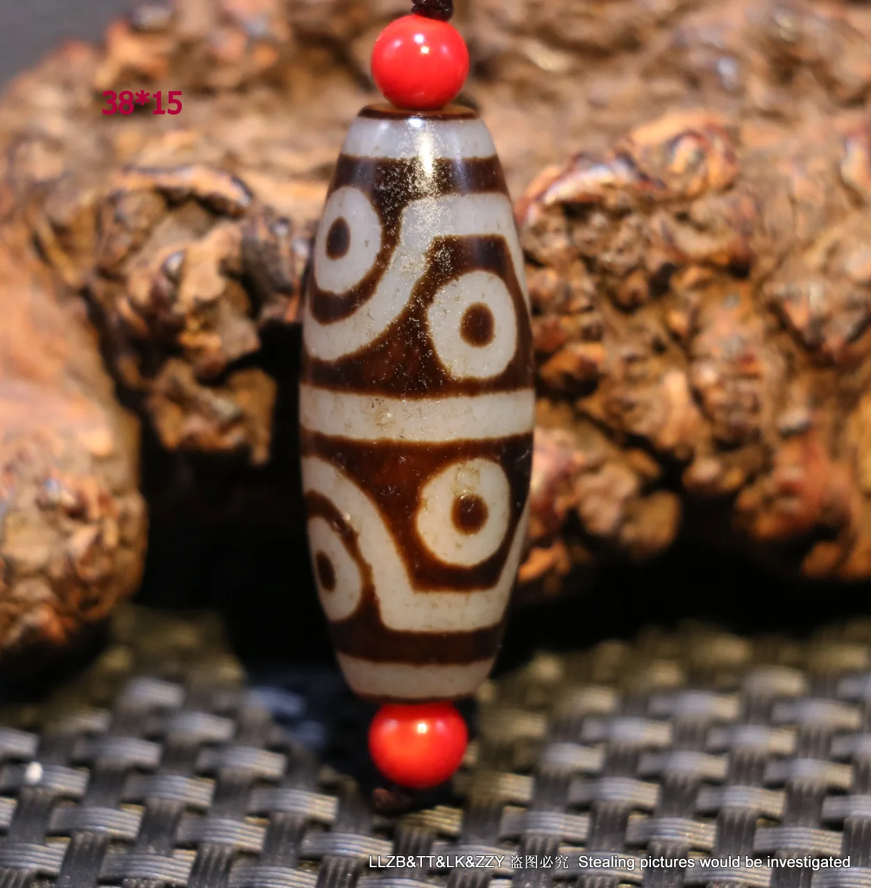 

Treasure Magic Power Magic LKbrother волшебная энергия Тибетский Старый Агат 8 глаз Складная линия Большой барабан бусины дзи UPD0624