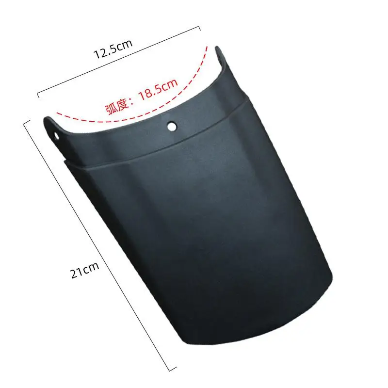 

HiMISS Motorcycle Extended Mudguard for Front Splash Guard Extend Extender Extension Mudguard