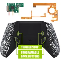 extremerate textured white lofty remappable remap trigger stop kit for xbox one s one x controller model 1708