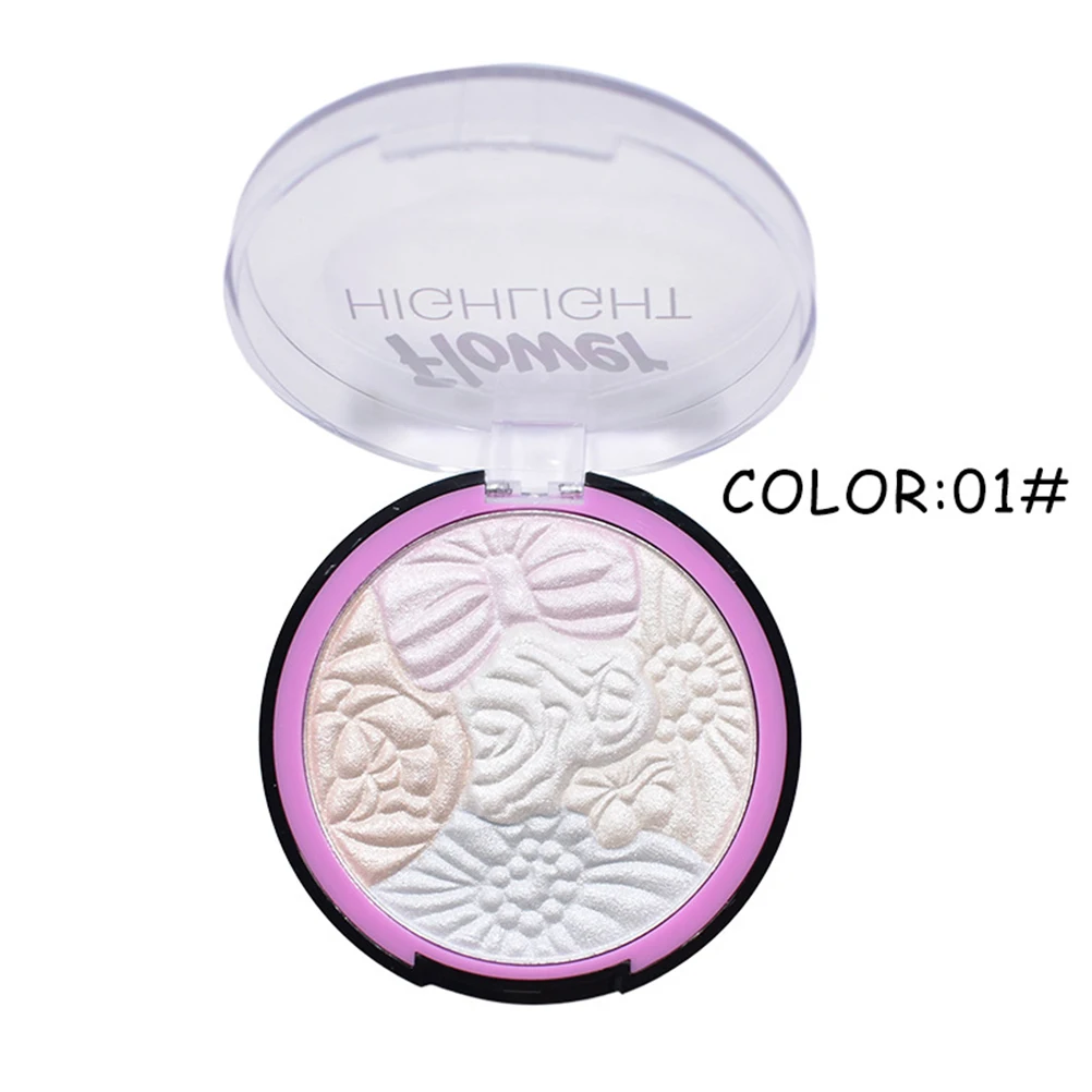 Фотографический хайлайтер палитра для контура лица Мерцающая блестящая