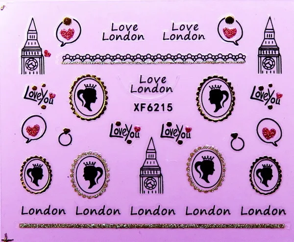 1 шт. новая наклейка для ногтей японская аппликация водонепроницаемый прочный