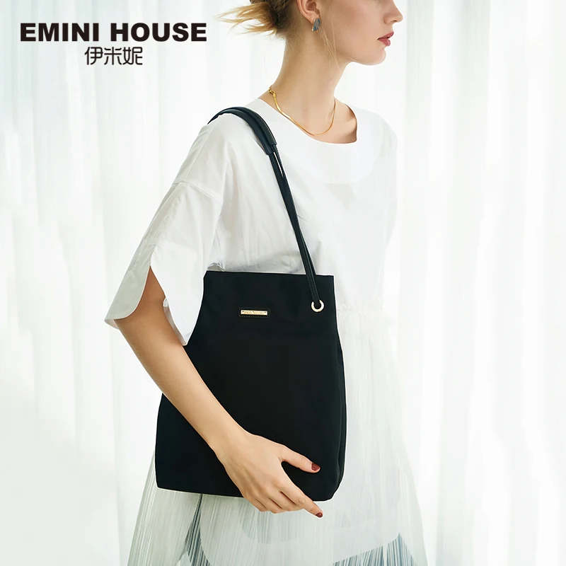 EMINI HOUSE вместительная нейлоновая сумка тоут женская через плечо сумки для женщин