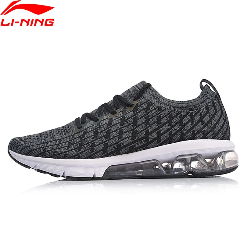 Li-Ning мужские беговые кроссовки с пузырьковой дуговой подушкой, светоотражающие спортивные кроссовки с дышащей подкладкой ARHN049 XYP753
