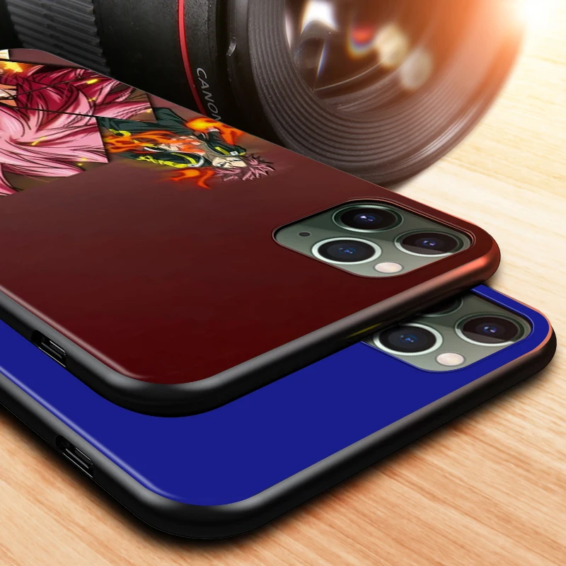 

Black Cover Faris Tail for Apple iPhone 12 Mini 11 XS Pro Max X XR 8 7 6 6S Plus SE 2020 5 5S Phone Case