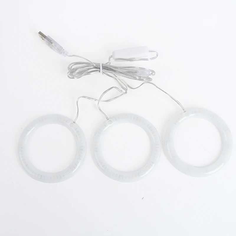 

Angel Three Ring Grow Light DC5V USB Phytolamp For Plants Led Full Spectrum Lamp For Indoor Plant Seedlings Home Flower Succulet