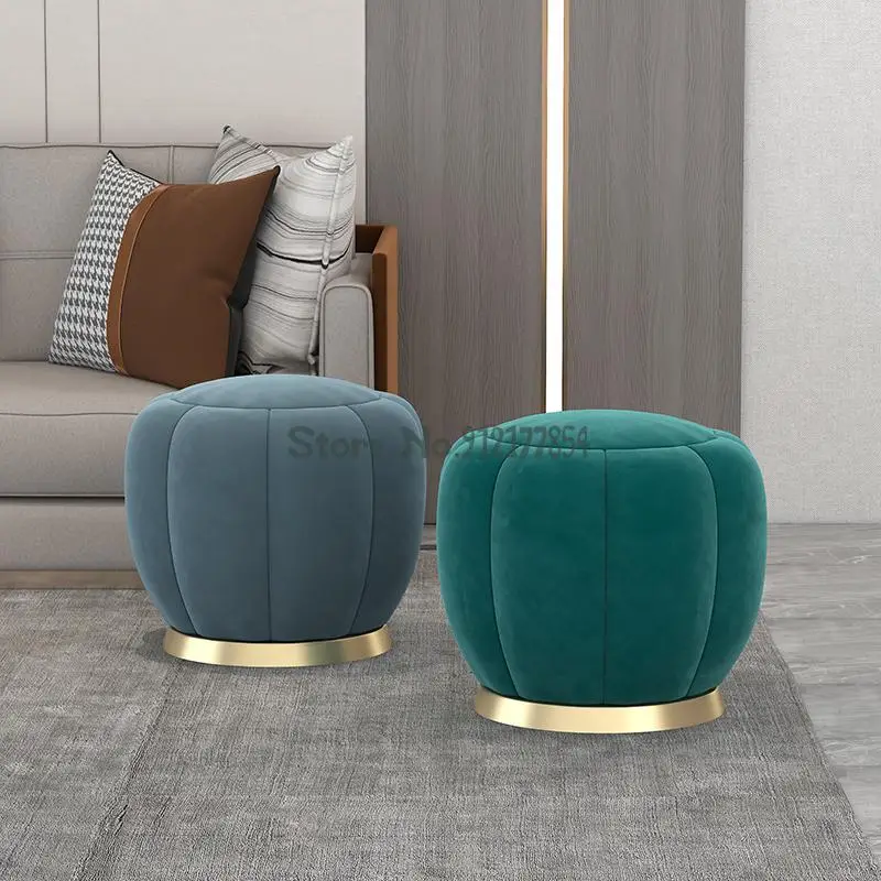 Современный и простой сетчатый красный туалетный стул для макияжа роскошный