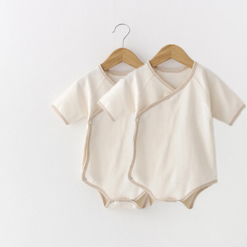Новинка 2020 года Детские комбинезоны из органического хлопка для новорожденных