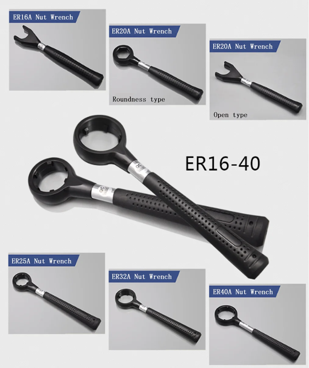 ER16 ER20 ER25 ER32 ER40 BT30 BT40 BT50 высококачественный инструмент с ЧПУ гаечный ключ ER гаечный ключ тяните гвоздь гаечный ключ Избегайте травм тяните гвозди и гайку