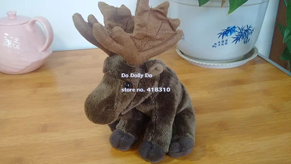 Оригинальный редкий мягкий лося моделирование в виде животного мягкая набивная