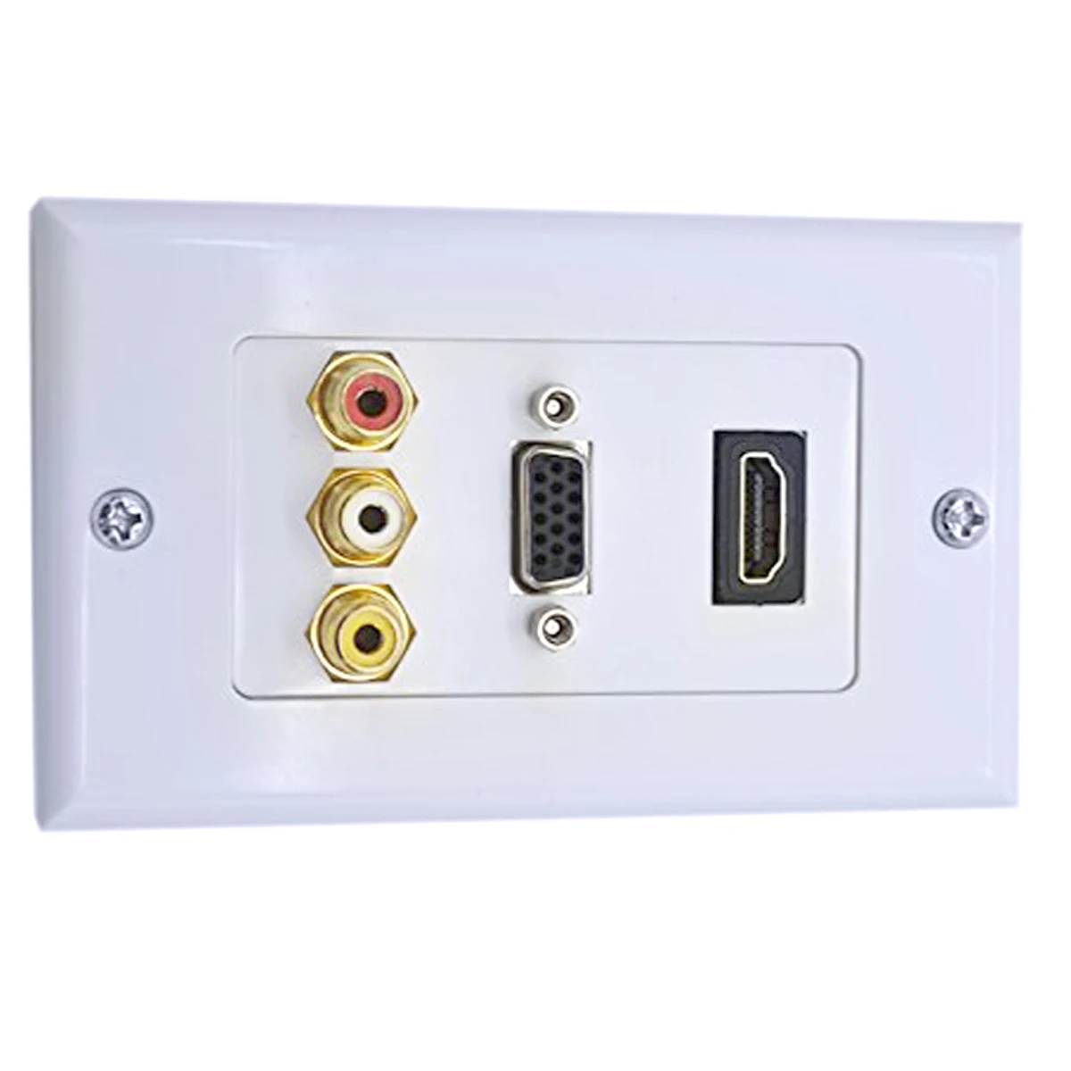 Настенная пластина SOONHUA HDMI/VGA/RCA композитный аудио/видео адаптер настенные