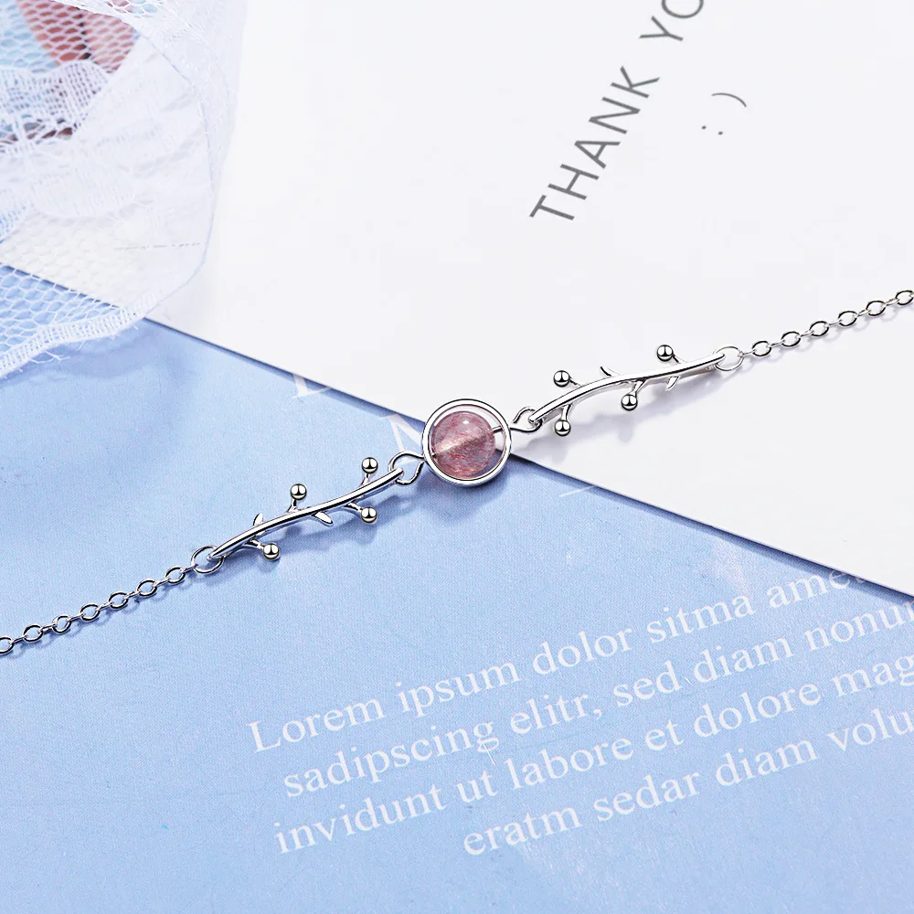 MEETSOFT серебряный цвет аксессуары трендовый браслет с изображением клубники для