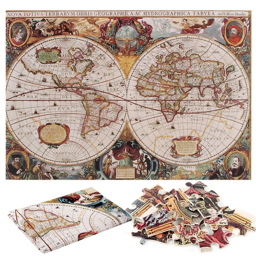 Пазл-карта пазл для взрослых 1000 шт. | Игрушки и хобби