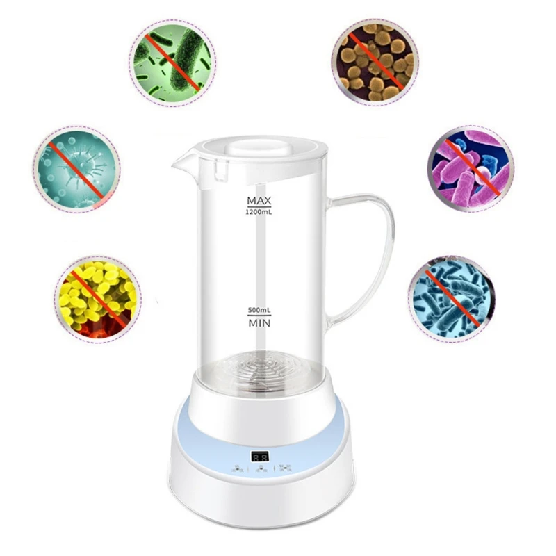 

1200ml Disinfection Water Purifier Machine Protable Household Sodium Hypochlorite Electrolytic Water Generator Sprayer