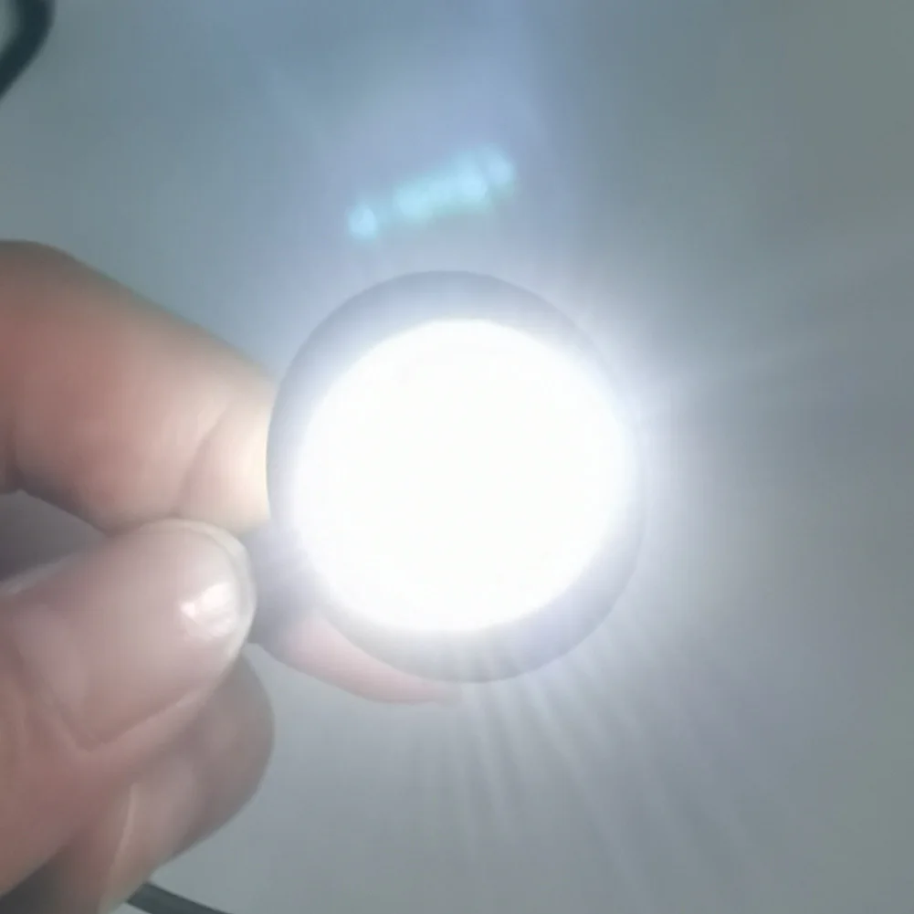 20 шт. 3/4 дюйма круглые боковые габаритные огни для прицепа 12 В мини копченая