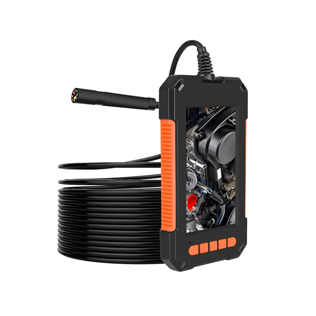 

Endoscope Camera 1080P High Definition 4.3 Inch Screen Dual Lens Inspection Camera Handheld IP67 Snake Camera With 8 LED