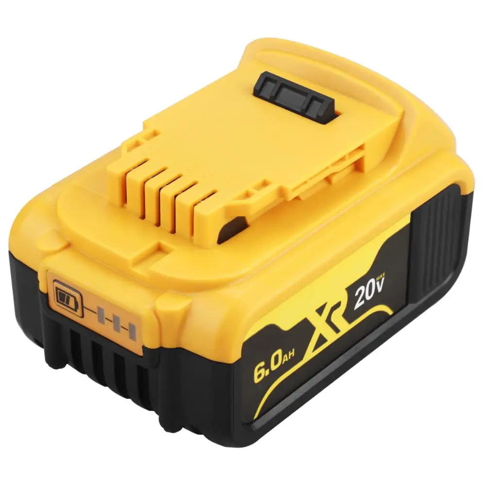 20 V 6.0Ah DCB200 литийионный Аккумулятор для Батарея DeWalt Макс XR електричюеского