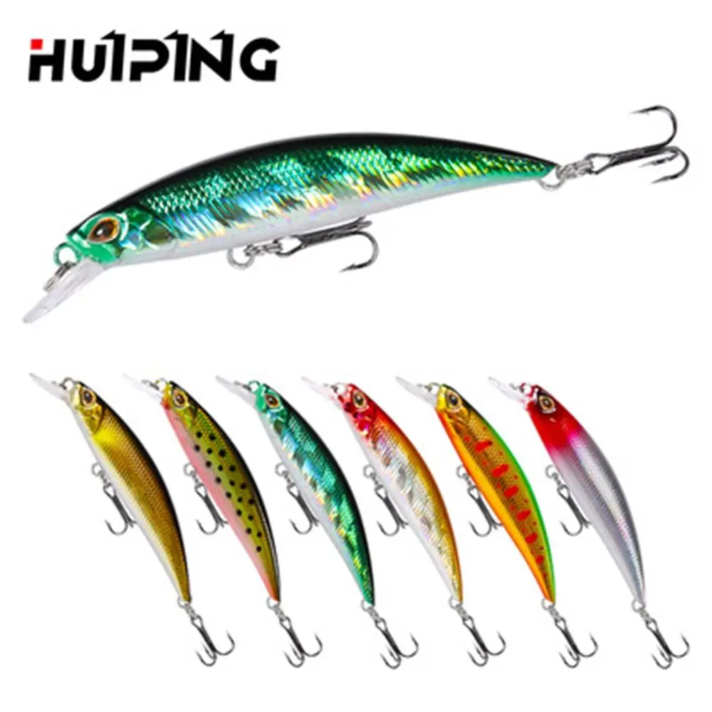 

7cm 10g Fishing Lure Minnow Wobbler 70S Long Cast Quickly Sinking Vibration Jerkbait Swimbait Artificial Hard Bait Bass Bait