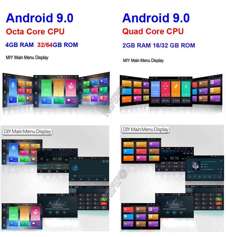 Android 9,0 автомобильный dvd-плеер для Ford F150 F350 F450 F550 F250 Fusion Expedition Mustang Explorer Edge2GB ram BT Wifi стереоплеер
