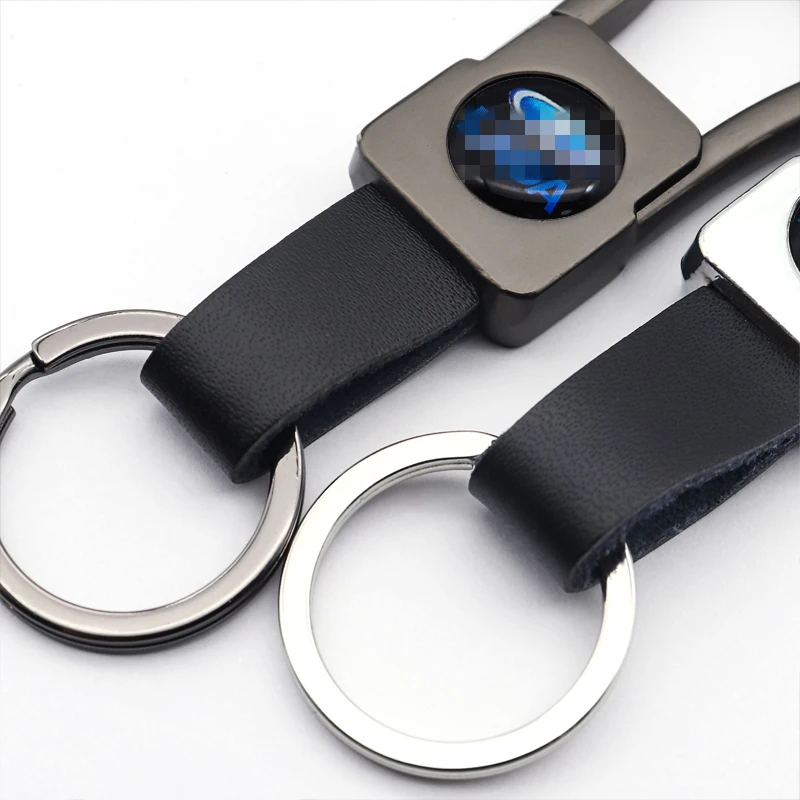 

Car logo keychain metal leather portable key chain suitable for lada- Granta XRAY Vesta XCODE 4x4 Vision Concept Car keychain