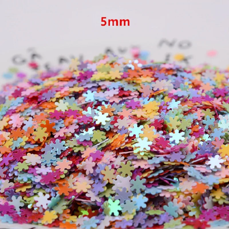 Nail Plum Blossom Sparkle Glittering Holographic Laser Colorful Sequins Sequin Polish Manicure Art Decoration | Дом и сад