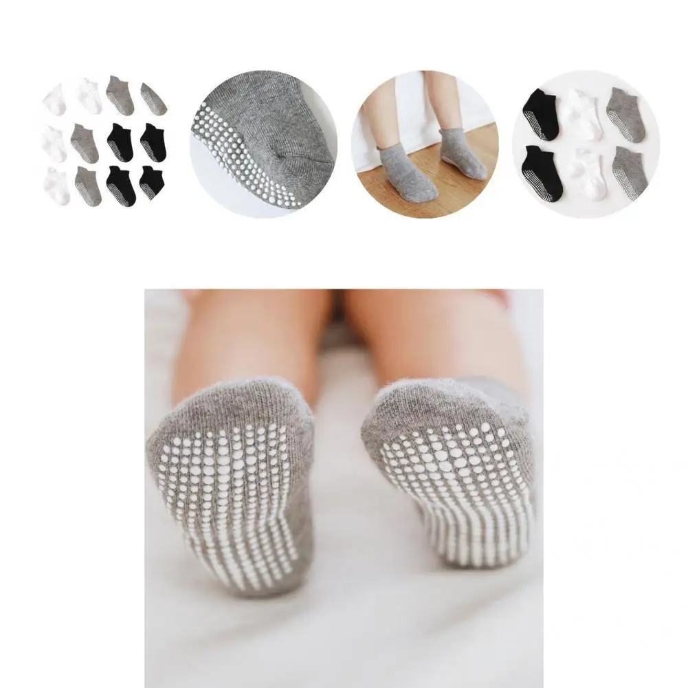 

Wear Resistant Comfortable Low Tube Anti-slip Unisex Kids Socks for Birthday