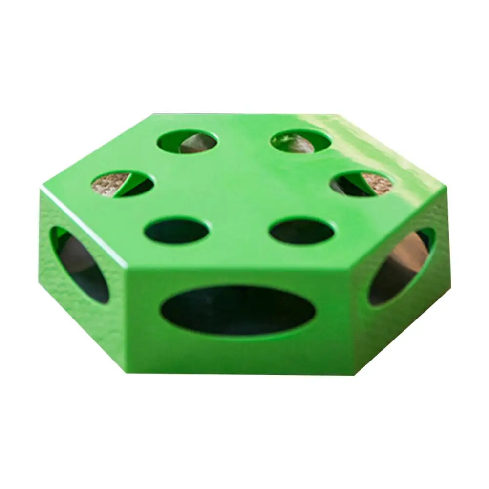 Игрушка для кошек автоматический шестигранный Электрический вращающийся стол