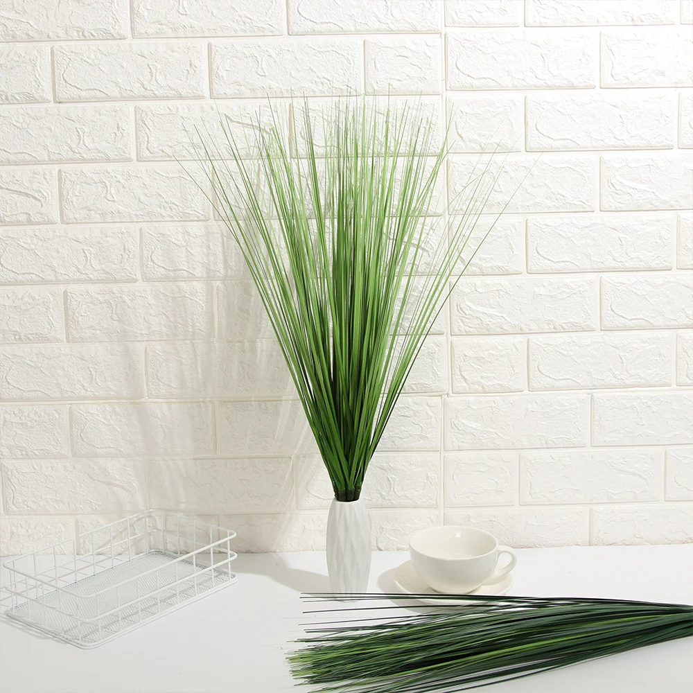 Искусственные листья 60 см искусственные луковая трава цветочные украшения из